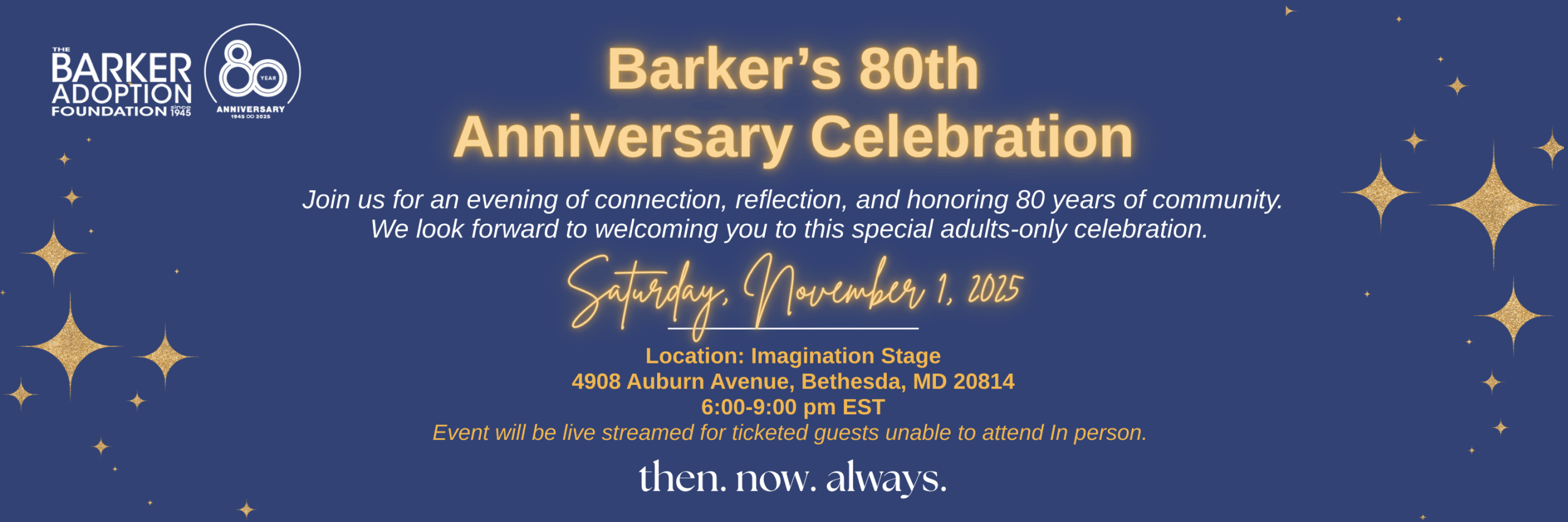 80 Years of Barker — Then. Now. Always.