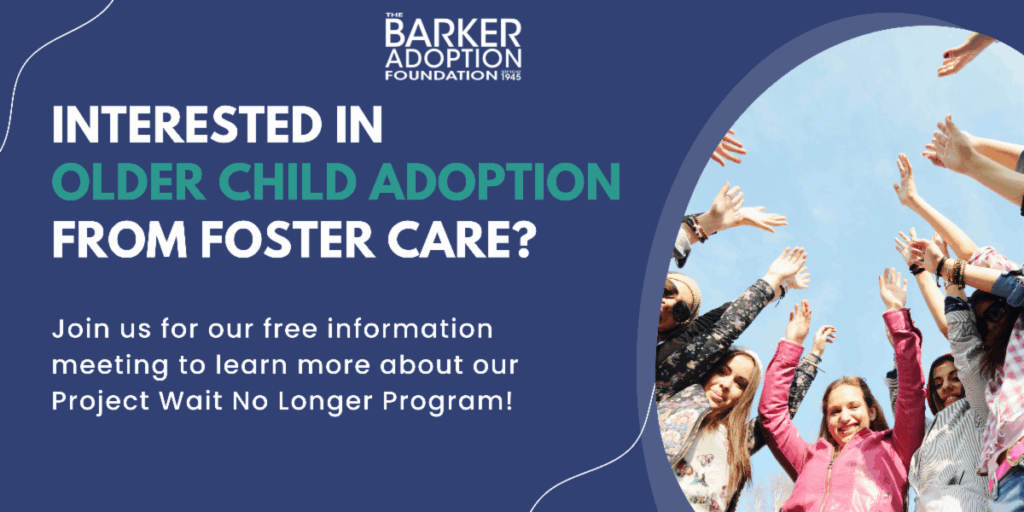 Older Child Adoption from Foster Care Information Meeting