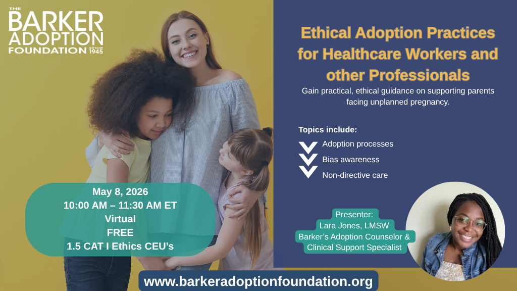 Ethical Adoption Practices for Healthcare Workers and other Professionals