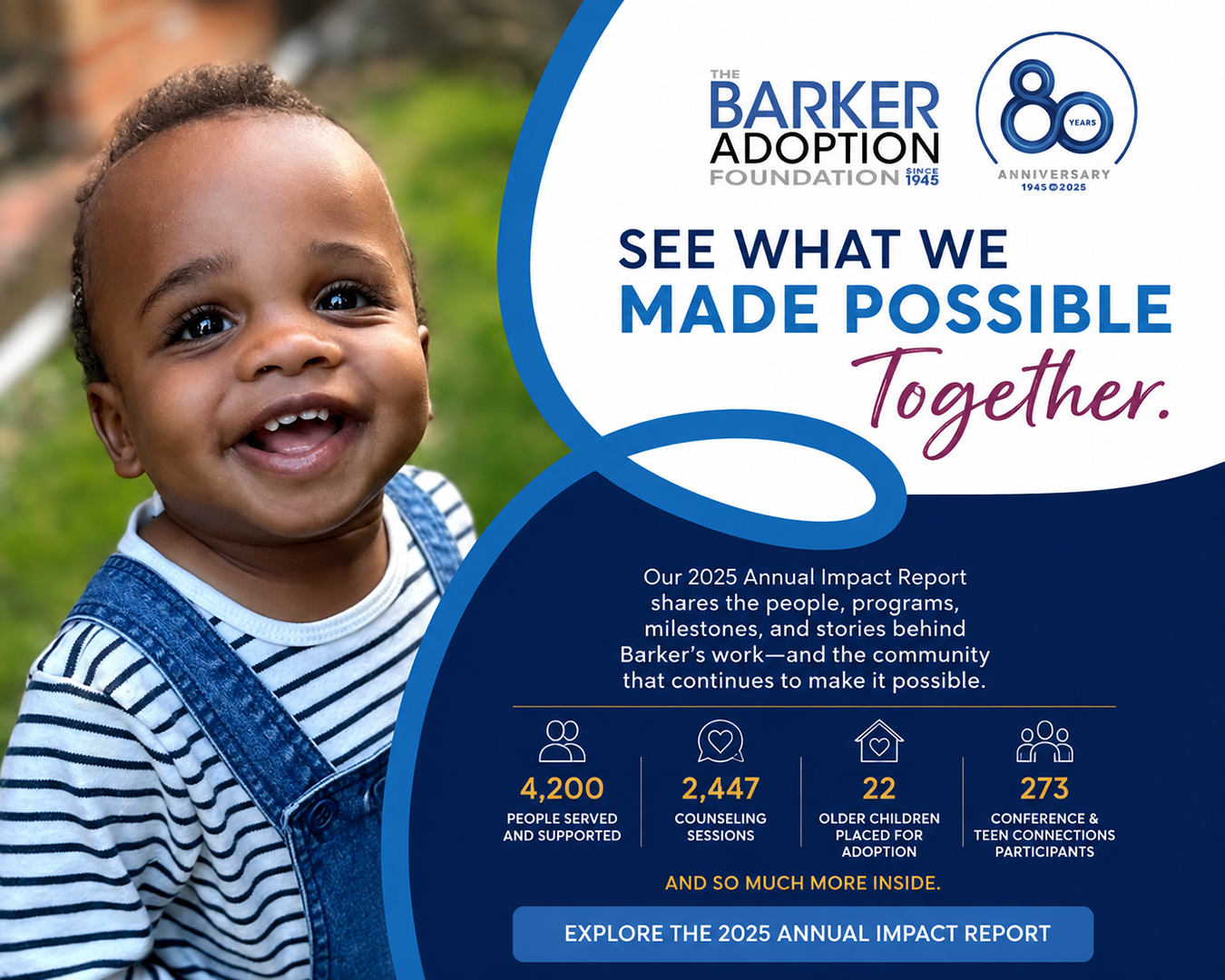 The Barker Adoption Foundation Annual Report