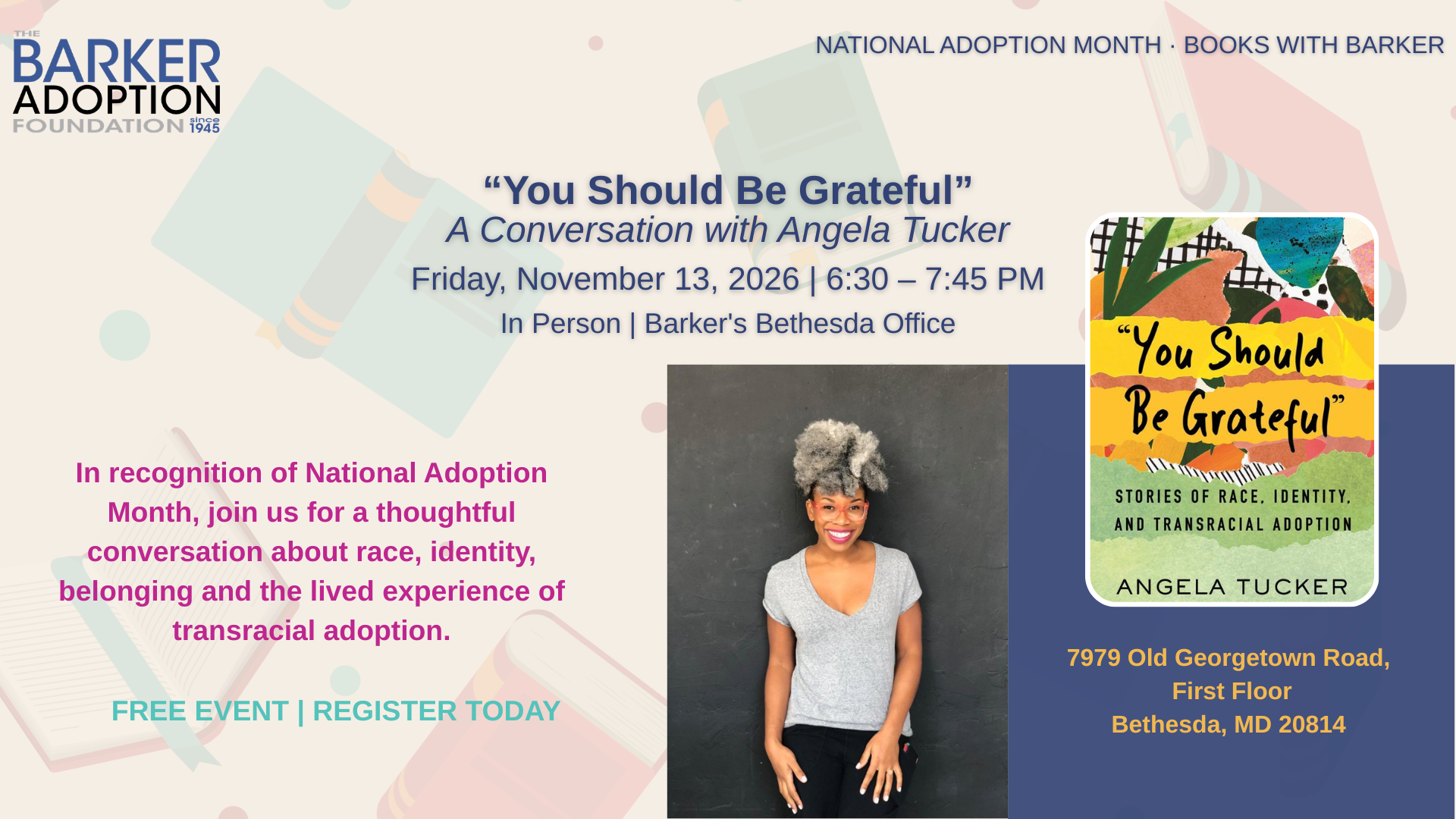 You Should Be Grateful: A Conversation with Angela Tucker